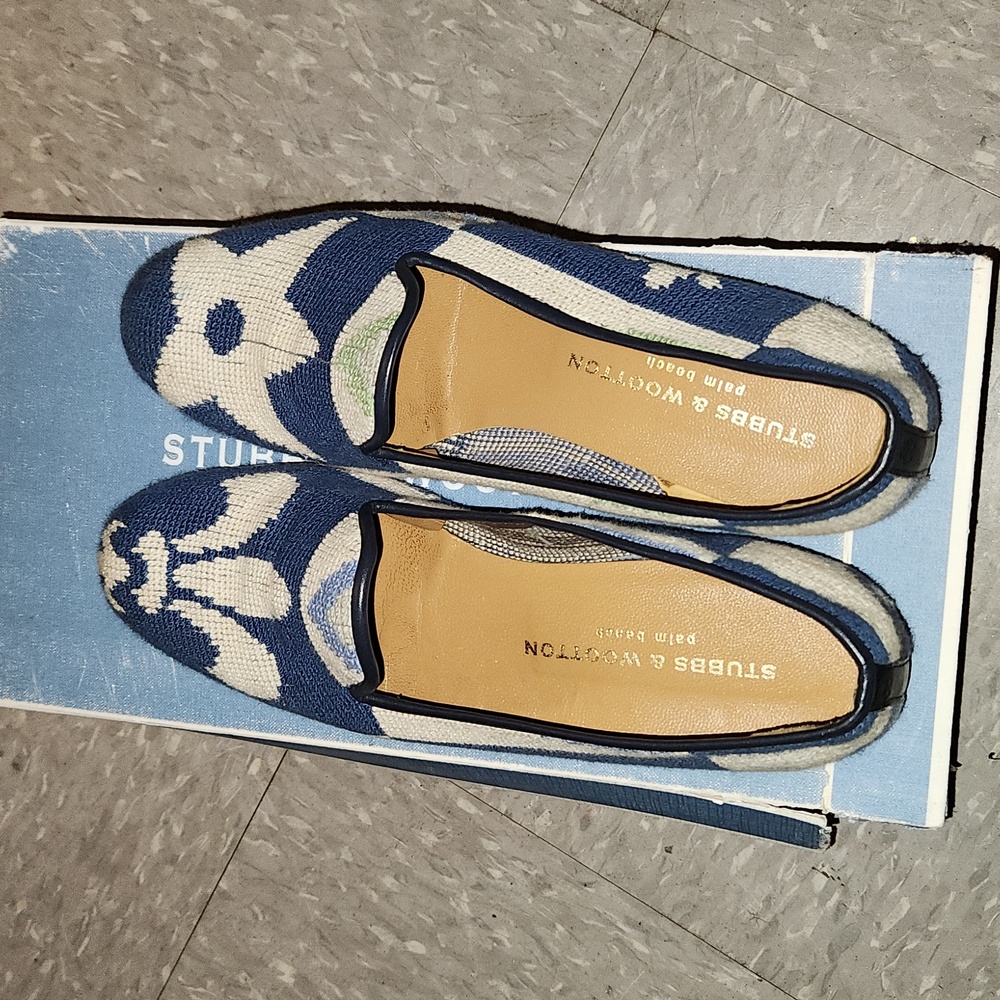 Stubbs & Wooton women's flats